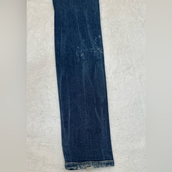 Citizens Of Humanity Rocket High Rise Skinny Jeans with Distressed Finish - Picture 15 of 16